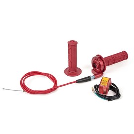 Pucky 7/8" Twist Throttle & Cable Set - 50cc-250cc Mini Bike ATV Pit Dirtbike