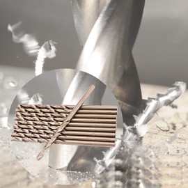 YWBL-WH M35 Cobalt Drill Bit Set 1 mm - 5 mm HSS Twist Drill Bit for Drilling Stainless Steel Cast Iron Metal (2.5 mm), HSS Twist Drill