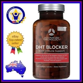 DHT BLOCKER w/ IMMUNE SUPPORT Supplement for Men & Women Reduce Hair Loss 120C