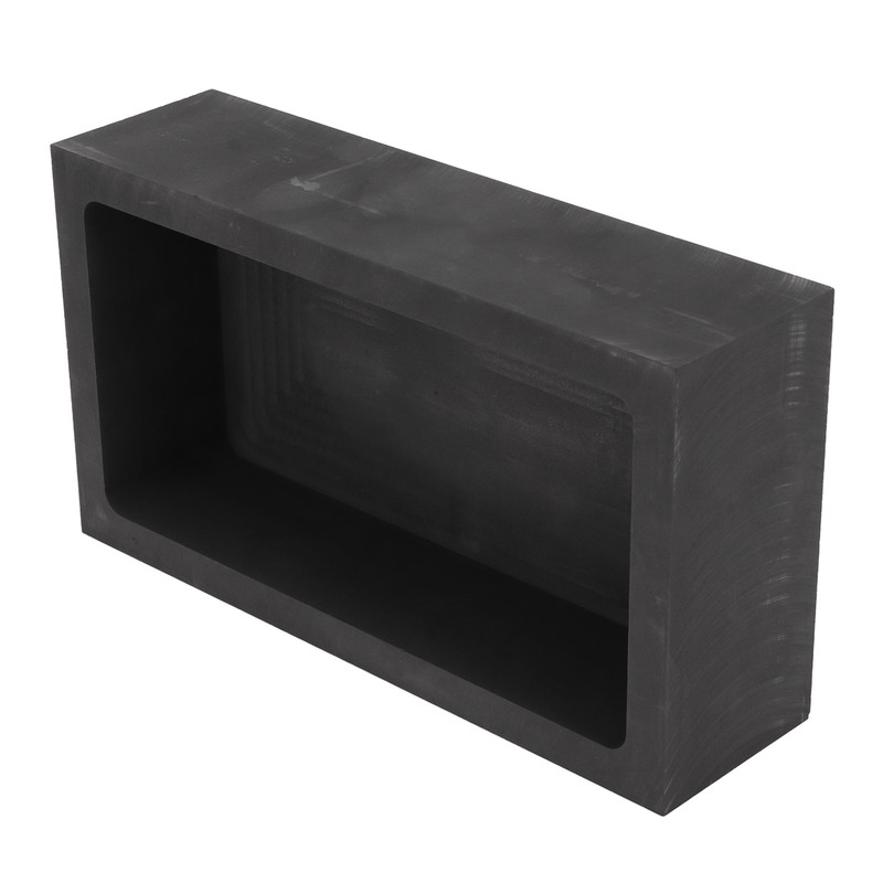 Graphite Ingot Mold 20.9lb Alchemy Capacity Graphite Casting Melting Ingot