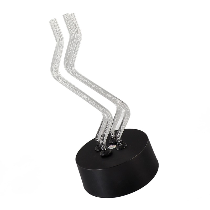 Bubble Color Changing LED Table Lamp Dancing Rotary Stick Lamp