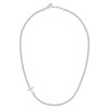 Morellato Cross SKR62 Men's Necklace Steel Zircons, Alloy Steel, Zircons