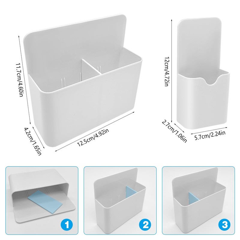 Skythrive Magnetic Marker Holder for Whiteboard Pens, Locker Organiser, Whiteboard