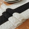 30×240cm Boho Table Runner with Tassels Hand Woven Cotton Macrame