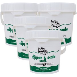 Jack's Magic The Copper & Scale Stuff Stain Solution 2 (5 lb) (4 Pack)