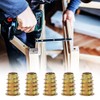 YIXISI 25 PCS M8x20 Zinc Alloy Hex Socket Screw-in Nuts