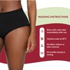 Organyc Organic Cotton Reusable Period Underwear, High Waist Panty, Ultra-Absorbent,