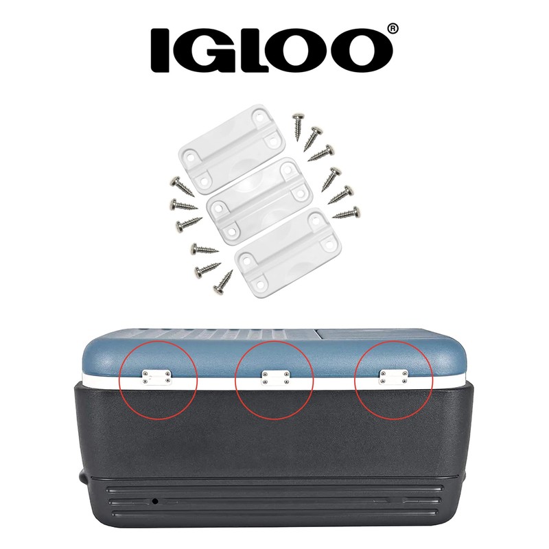 Igloo Cooler Plastic Parts Kit - Made in The USA