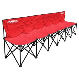 Kwik Goal 6-Seat Kwik Bench - Red