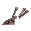 6PCS Guitar Bridge Pin Copper Acoustic Guitar Bridge Pins Peg
