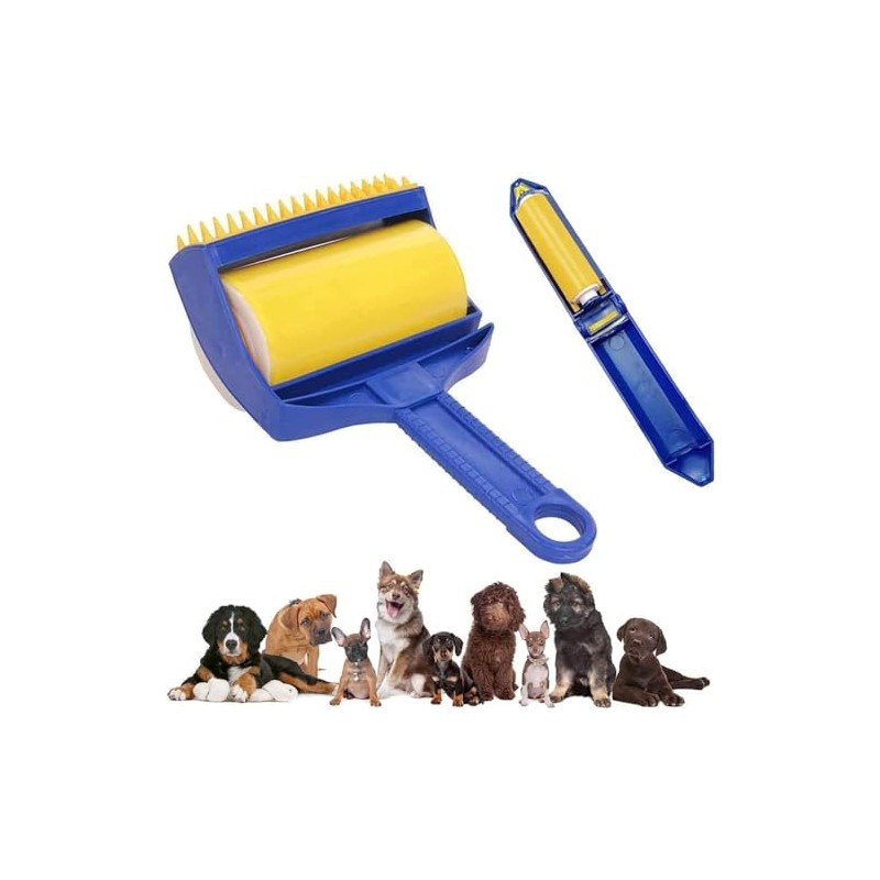 Stickit Roller, Stick It Roller Pet Hair, Reusable Sticky Roller,