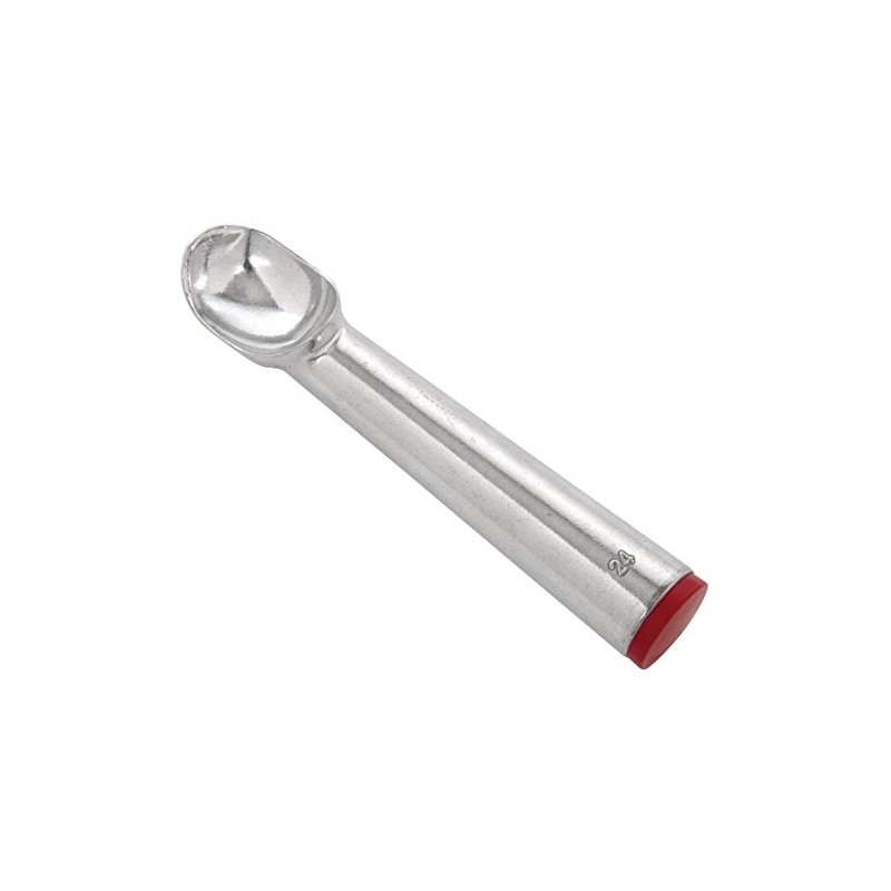 Vogue Ice Cream Scoop Red Cap 1.5oz 180mm Spoon Mash