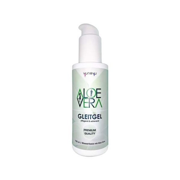 Aloe Vera Lubricant Nourishing & Gentle 150 ml - Water-based Gel for the Intimate Area - Original Intimate Gel from Vunovu®