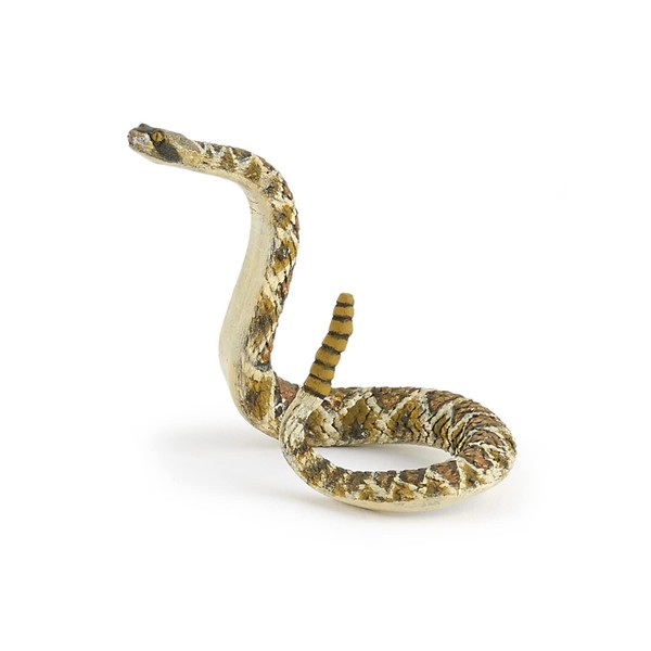 Papo -Hand-Painted - Figurine -Wild Animal Kingdom - Rattlesnake -50237 -Collectible - for Children - Suitable for Boys and Girls- from 3 Years Old