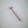 JY-MARINE Stainless Steel 316 Drop Pin Hand Swage Stud for