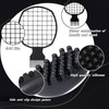 Afro Hair Sponge Brushes, Afro Sponge with 1 Pcs Grid