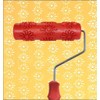 Bueer 7" DIY Patterned Paint Roller Decorative Rubber Roller with
