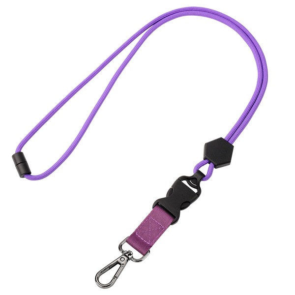 Segus Lanyard Safety Clasp, 1 Piece Lanyard Long with Adjustable