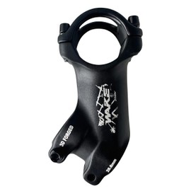 TRKIMAL 31.8 Bike Stem 60mm/70mm/80mm/90mm/100mm/110mm, 35 Degree Stem Handlebar Riser Extender for Road Bike, Mountain Bike, MTB, BMX, Cycling, Bicycle (70mm)