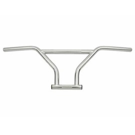 Alta Bicycle 22.2mm Freestyle BMX Style Bike Handle Bars, Multiple Colors (Chrome)