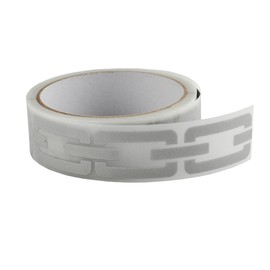 JINBING 1" Safety Heat Transfer Vinyl Film DIY Silver Reflective Iron on Fabric Clothing Tape M31 (1" x 33ft)