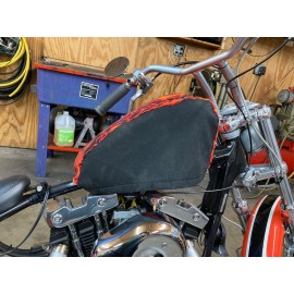 IronHeadCycle Harley Ironhead Gas Tank Fabric Storage Cover, Deluxe Version