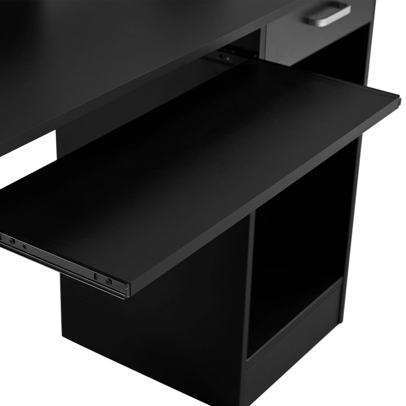 Yaheetech Home Office Wood Computer Desk with Drawers and Pull-Out