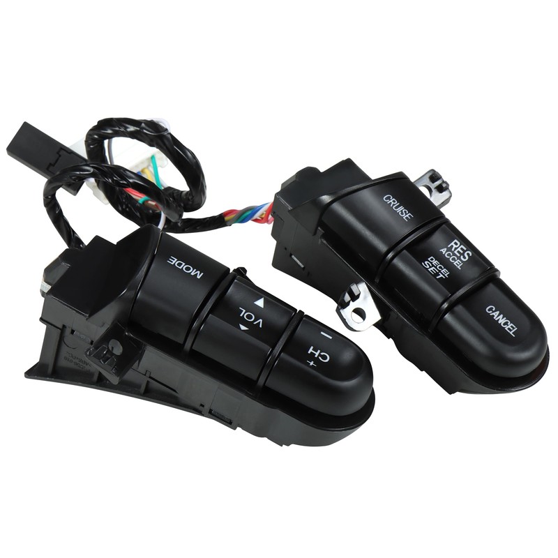HUSUKU Steering Wheel Mounted Cruise Control Switch Buttons Kit Replacement