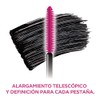 L´Oréal Paris Mascara de Pestañas Carbon Black Telescopic, 8ml
