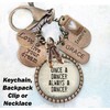 Dance Once A Dancer Always A Dancer Purse-Clip, Key Chain