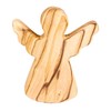 Guardian Angel Olive Wood H5 cm Lucky Charm Worry Stone