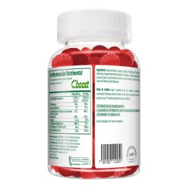 C-boost Gomitas Colágeno,biotina Y Ácido Hialurónico, 90caps Sabor Cereza