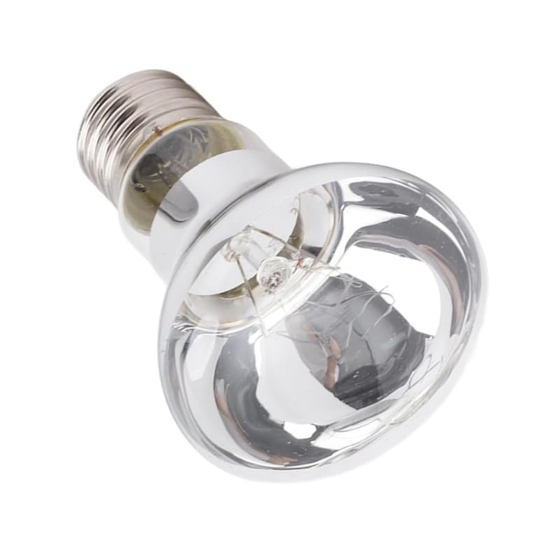 2 Pack R63 60W ES E27 Clear Reflector Bulbs, 100%