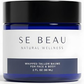 Tallow Balm - Whipped Grass-Fed with Manuka Honey & Calendula - Unscented Natural Moisturizer for Face & Body