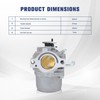 Powtol 590399 Carburetor for 796077 Lawn Mower Troy Bilt TB30R