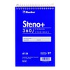 Blueline high-capacity steno pad, medium/college rule, blue cover, 180 white