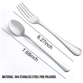 Happy 10th Birthday Gift for Daughter Son Spoon Fork Set for Brother Sister 10 Yrs Old Birthday Gifts for Friends Engraved Fork Spoon for Boys Girls 10 Year Old Birthday Presents for Grandkids