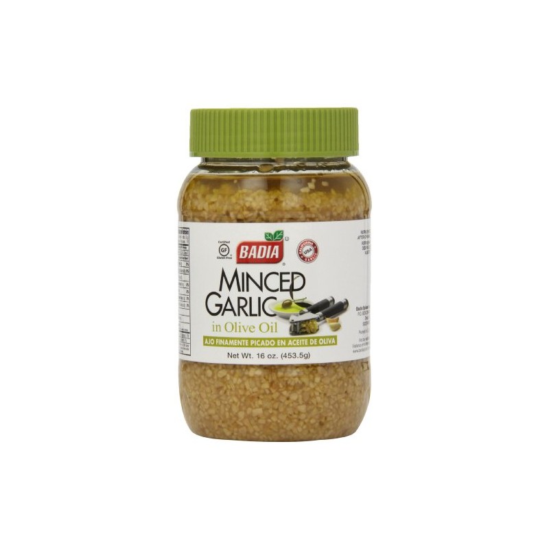 Badia Spices inc Spice, Minced Garlic/Oil, 16 Ounce