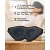 MABAO Sleep Mask for Side Sleeper, Eye Mask for Sleeping