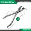 DawnProMed Ainsworth Rubber Dam Punch Rotatory 5 Hole Dental Endodontic