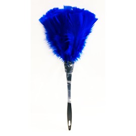 33cm Blue Duster - Tried and tested dusting tool with natural feathers to glide over objects