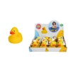 Simba 104013533 - ABC Badeente, 8cm, gelb, Badespaß, Badewannenspielzeug, Wasserente,