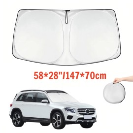 Neverland 58*28" Car Windshield Front Window Sun Shade Cover Visors UV Foldable Protect 1x