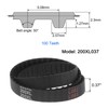 Sourcing Map 200XL 037 Timing Belt, 100 Teeth, Rubber Timing
