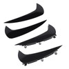 1 Pair Rear Bumper Spoiler Air Vent Cover Left Right