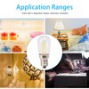 5Pcs Refrigerator Lamp Bulb Low Heat Low Power Consumption E12