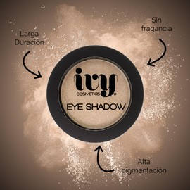 Kit Sombra Compacta IVY HD Radiant Sand y 5 Delineadores Tintaline Bissú, Tonos Dorado, Champagne, Negro, Snow y Plata