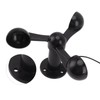 Qcwwy 3-Cup Wind Sensor ABS Wind Speed Detector with 8M