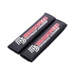 Poecar Seat Belt Pad Shoulder Cover Soft Material Embroidered Carbon