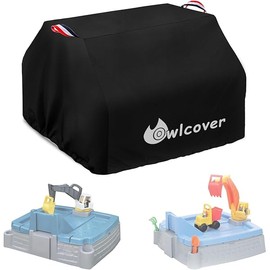 Kids Sandbox Cover for Little Tikes Dirt Diggers Excavator Sandbox Cover,Waterproof, Anti-UV Outdoor Toys Sandbox Cover,Cover Only